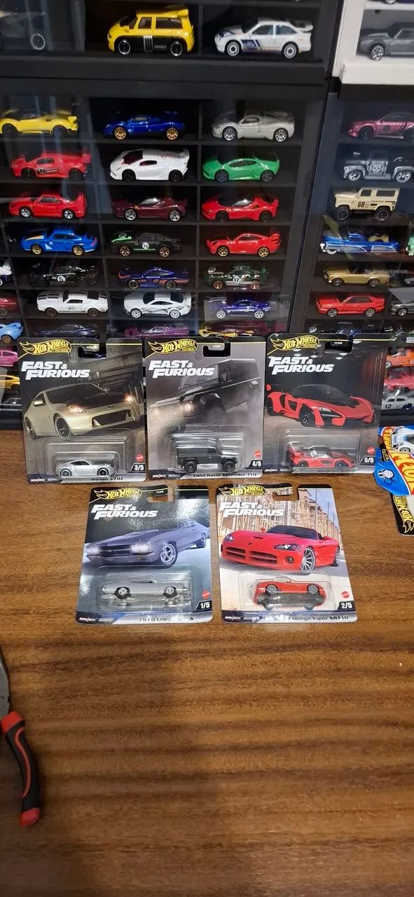 Hotwheels Premium - Velozes e Furiosos - Set Completo - Foto 2