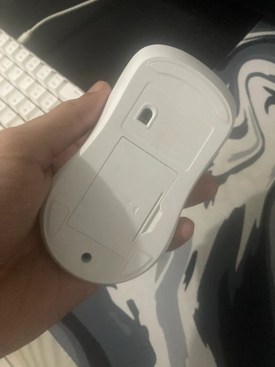 Vendo teclado + mouse branco  - Foto 2