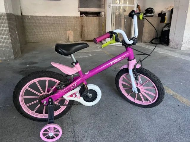 bicicleta aro 16 btwin em ótimo estado