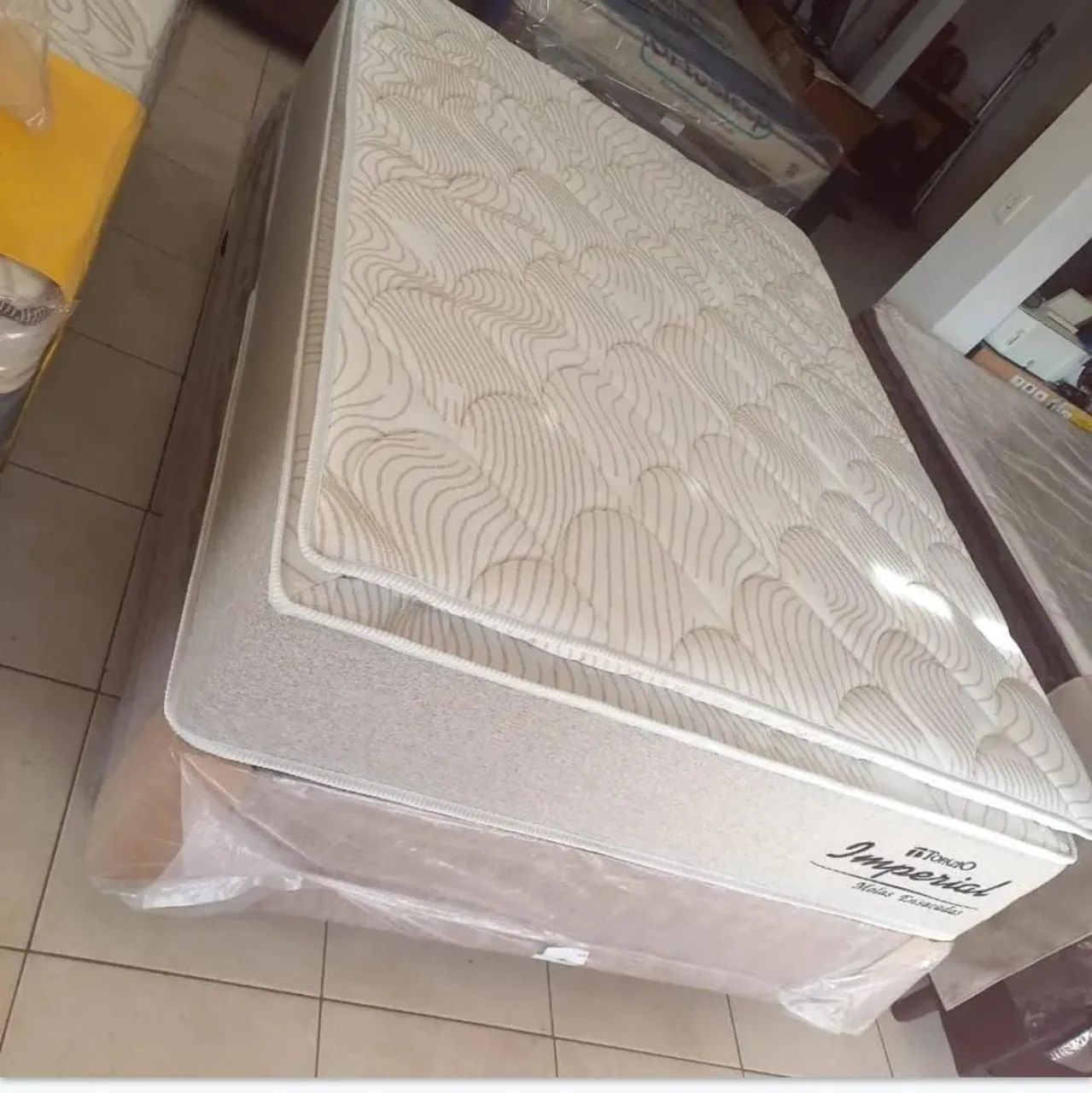 Colchão casal molas ensacadas 34 cm de altura 