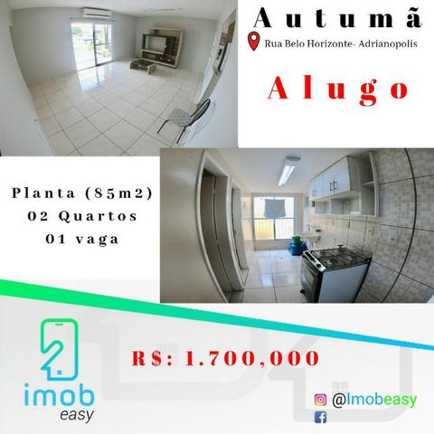 Alugo Condomínio Autumã 2 quartos semi-mobiliado( aceitamos cartão)