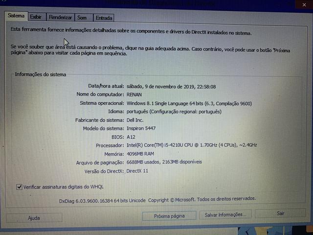 Dell Inspiron - i5 - 4gb de ram - Placa de vídeo - Foto 4