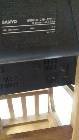 TV de tubo Sanyo 20 polegadas - Foto 5