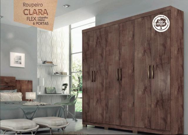 Guarda roupas casal 100%mdf preço de black friday d/1499 p/999 a vista - Foto 5