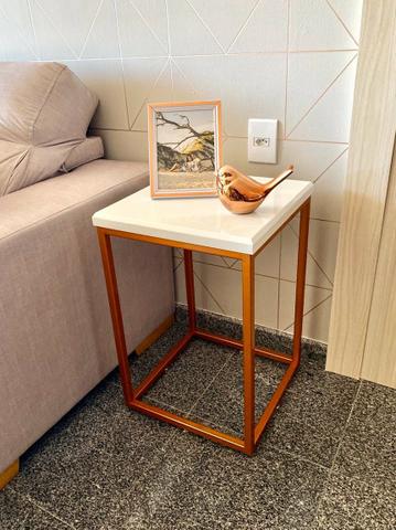 Mesa de Canto - Estilo Industrial - MDF - Foto 2
