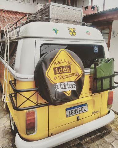 Kombi Home pronta para viajar