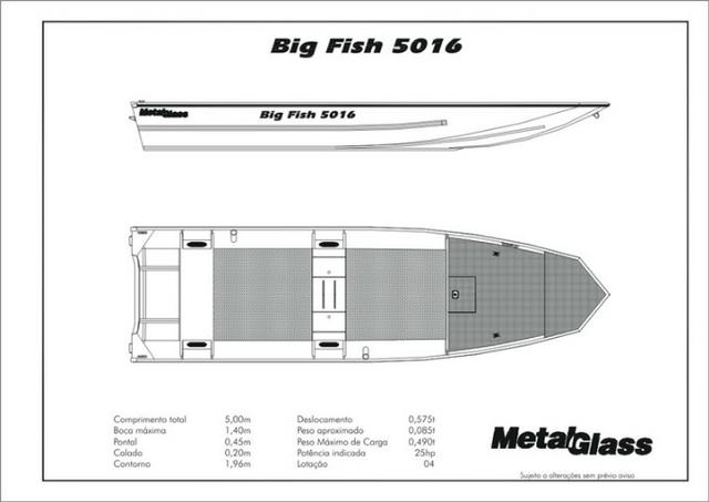 Barco de Pesca Big Fish 5016 - Foto 2