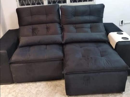 Retrátil e reclinável com pillow - 2.00m de comprimento - Promoção Imperdível - Foto 5
