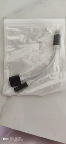 Adaptador de carga e fone para iPhone 5/6/7/8 - Foto 4
