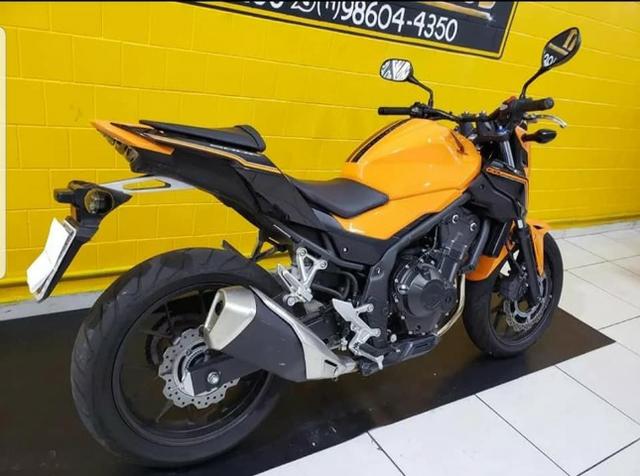Honda Cb 500 f - Laranja - 2019 - km 3.000 - Foto 9
