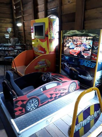 Fliperama Arcade Simulador De Carros - Foto 2