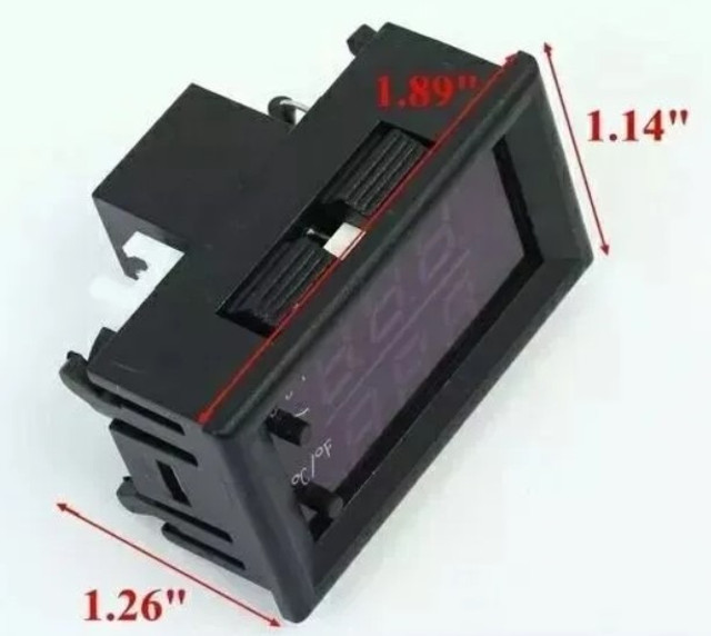 Chocadeira Termostato Digital W1209-wk W2809 + Sensor Ntc Arduino COD-AM344 - Foto 3