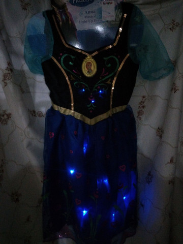 fantasia anna frozen para alugar