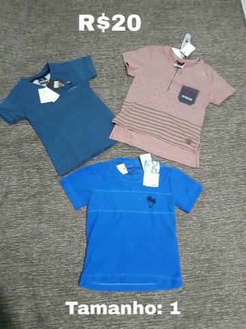 Roupas infantis NOVAS