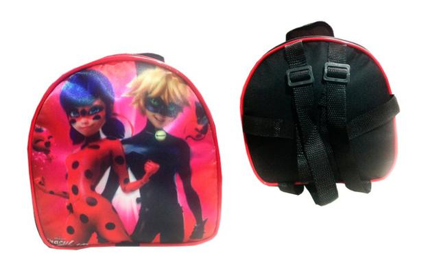 Kit Mochila Ladybug Rodinhas+ Estojo + Lancheira Térmica - Foto 3