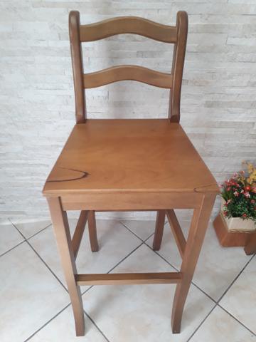 Banqueta de madeira - Foto 2
