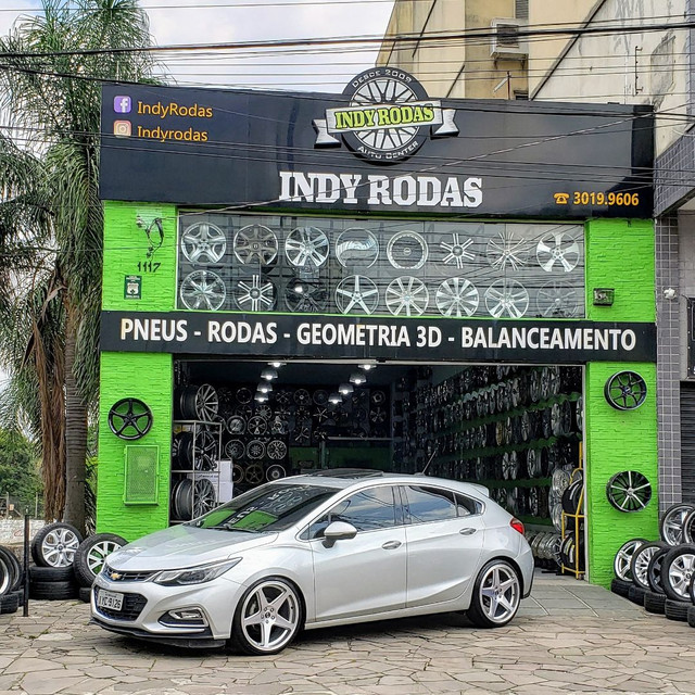 Jg Roda Aro 17 Furacao 5x114 + Pneu 215/50 R17 Semi novo Kia Hyundai - Foto 6
