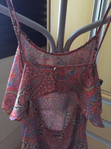 Vestido estampado de alcinha  - Foto 3