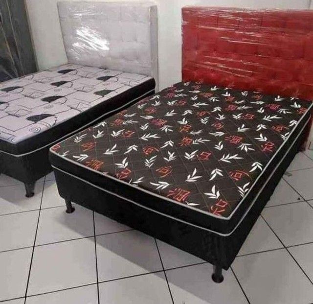 Cama box solteiro molas ensacadas direto da fabrica<br><br> - Foto 4