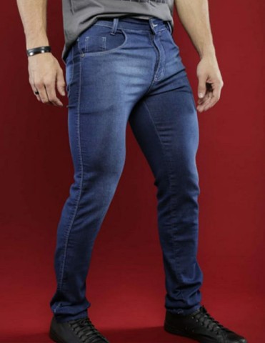 Calças jeans masculina - Foto 2