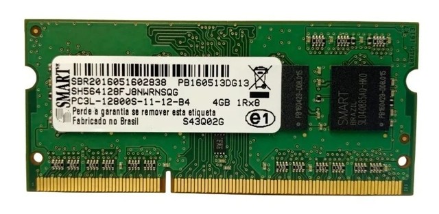 Memória RAM DDR3 4gb para Notebook