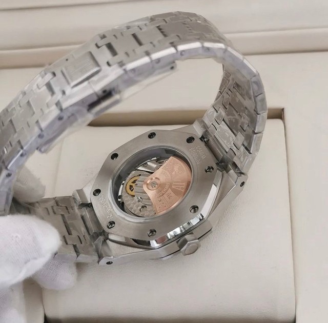 Relógio Audemars Piguet Azul com Caixa - Foto 4