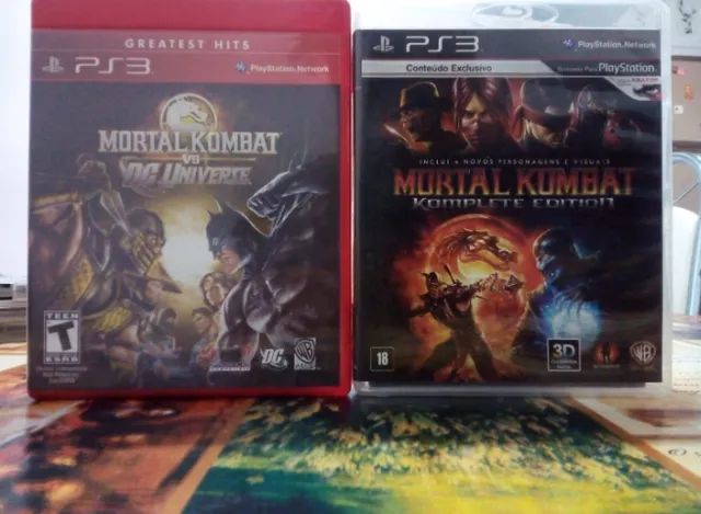 Mortal Kombat 9 Komplete Edition BR Midia Digital Ps3 - WR Games