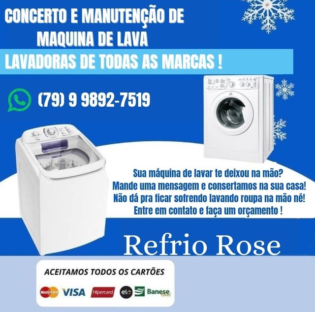 Consertos lavadoras de todas as marcas - Serviços - Luzia, Aracaju  1153600298 | OLX