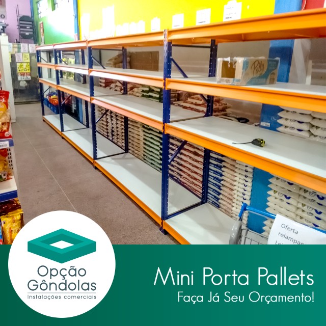 Mini Porta Pallets | Estruturas Novas - Foto 2