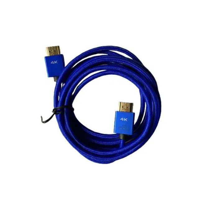 Cabo HDMI 3 Metros 2.0 Ultra HD 3D/4K Blindado nylon - Foto 4