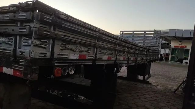 carroceria para caminhão truck, estilo tabaiana cor prata  - Foto 6