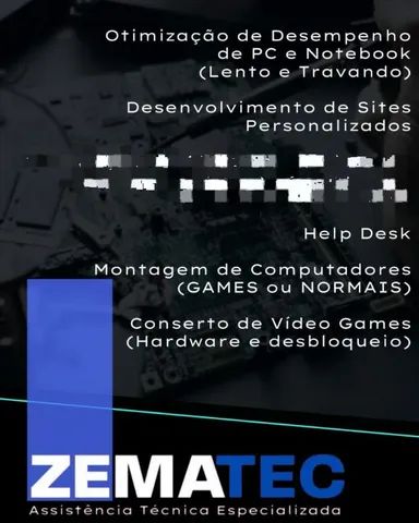 Virtual Games - Assistência em Informática - Manutenção