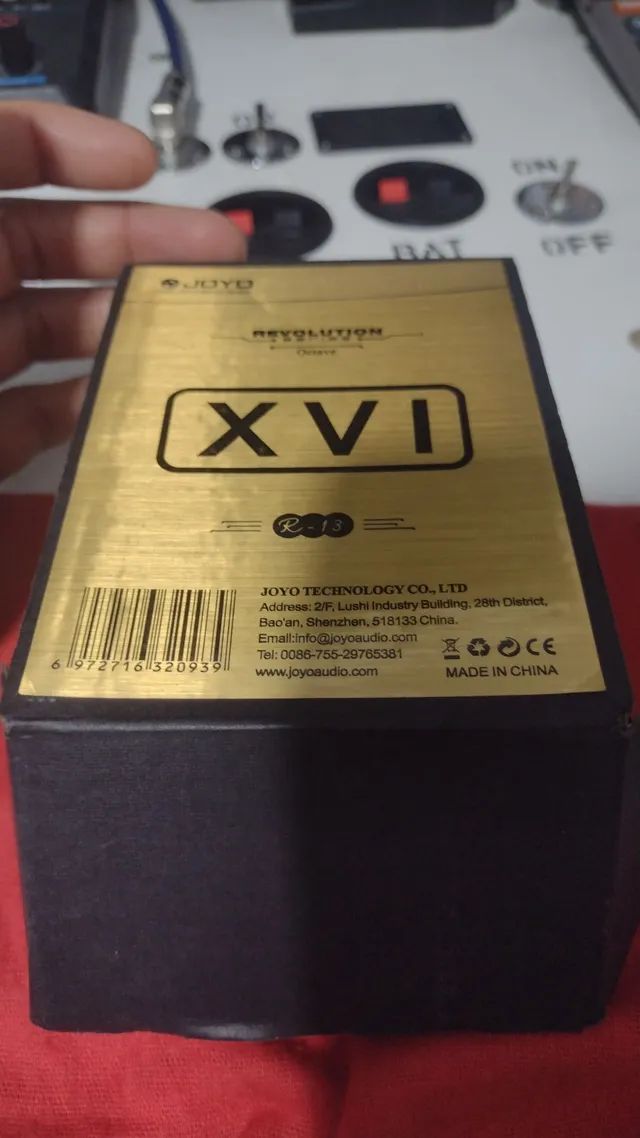 Pedal Joyo oitavador XVI 