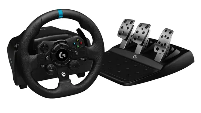 Volante/Marcha/Pedal - Logitech G27 Racing Wheel - Preto/Prata