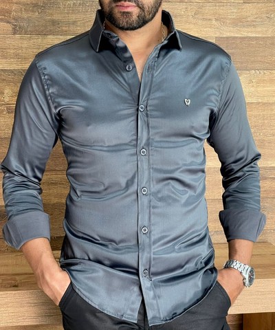 Camisas no Algodão Slim - Foto 4