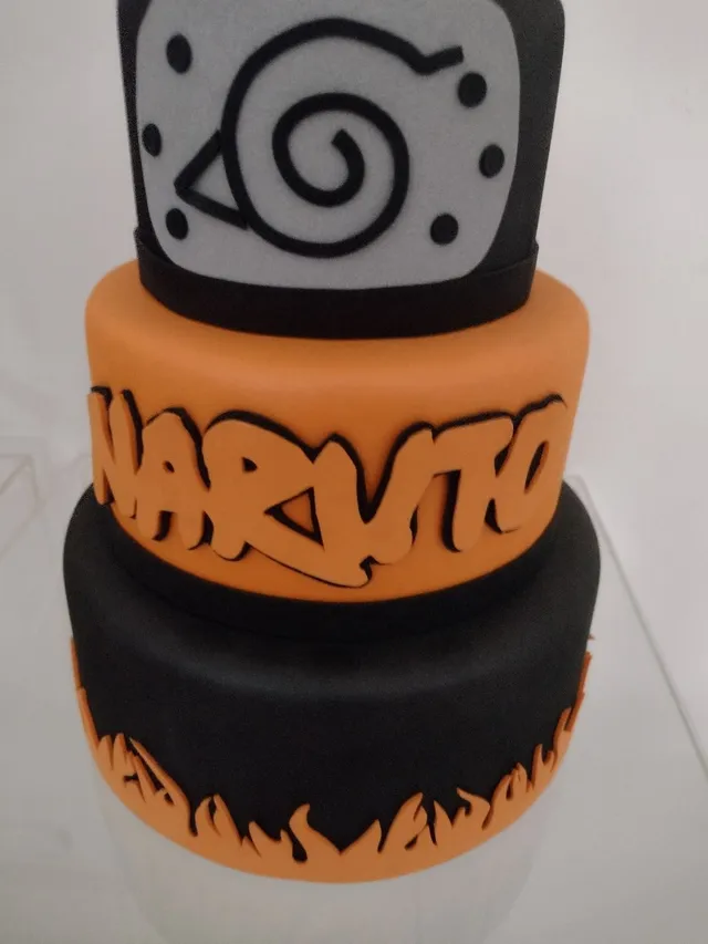 Topo Naruto R60 p/ Bolo 25cm