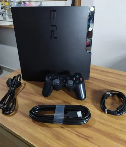 Ps3 Super Slim Desbloqueado No Hen 232gb com 2 Controles