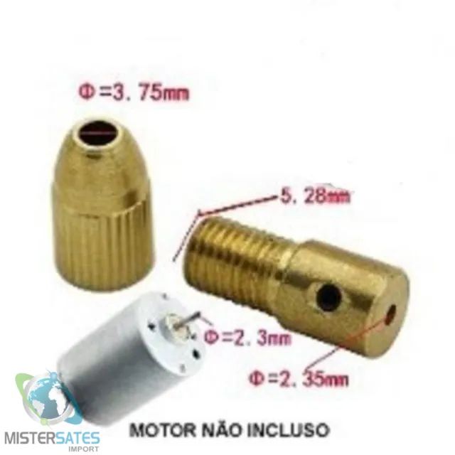 Kit Mini Mandril Com 8 Peças Retifica - COD 227 - Foto 4