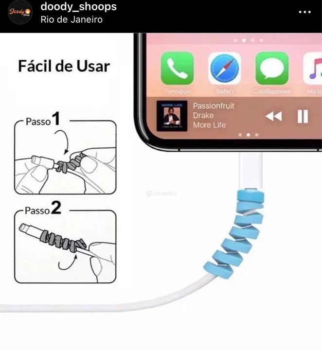 Cabo Lightning para iPhone - entrega grátis + brinde - Foto 2