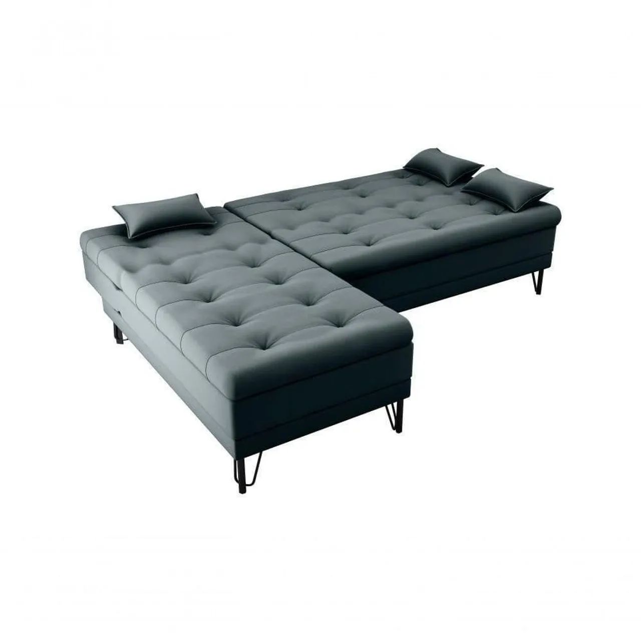 Sofá cama com cheise NICE 2.00 / FRETE GRÁTIS  - Foto 2