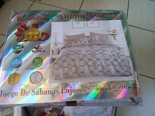 Jogo de lençol casal super king 