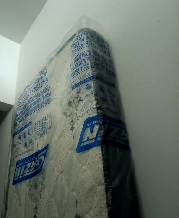 Colchão solteiro D33 Gazin lacrado nunca usado novíssimo no plástico Supreme - Foto 3