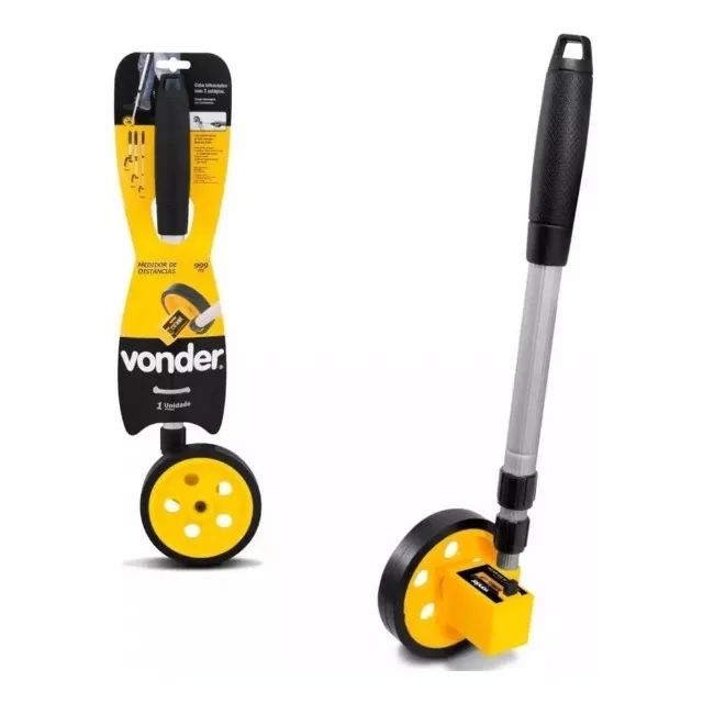 Medidor de Distância Totalizador Com Roda 999.9M Vonder - Foto 4