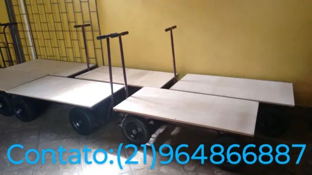 CARRINHO PLATAFORMA / CARRO PLATAFORMA 