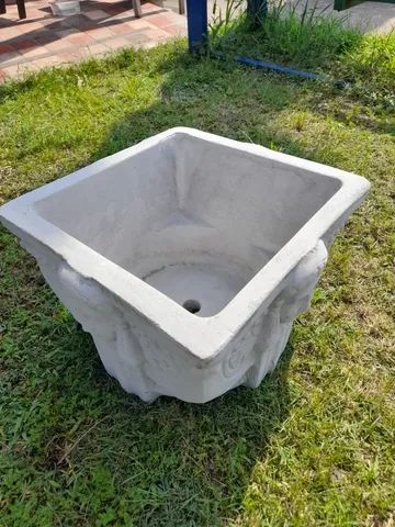 Vaso grande em cimento modelo egípcio  - Foto 3