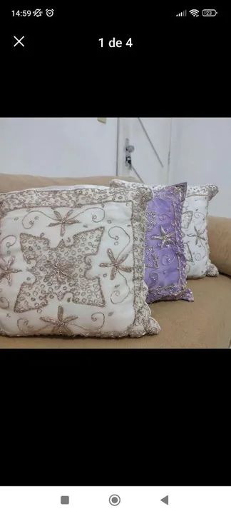 Almofadas bordadas  - Foto 4