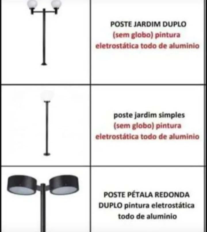 Poste de jardim 