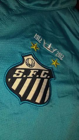 Camisa Retrô Santos II - 2012 - Azul