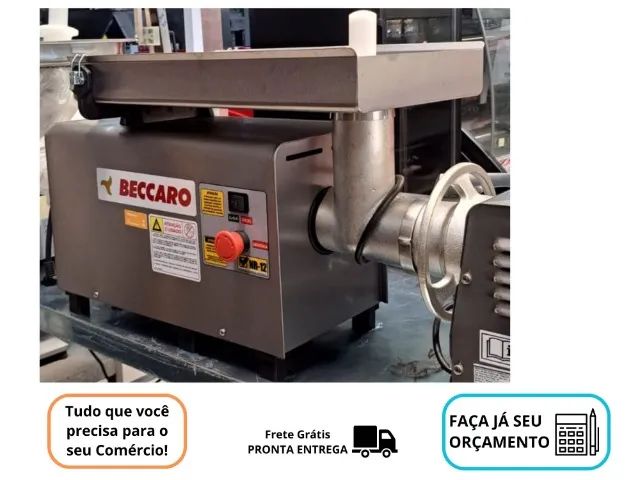 Moedor de Carne Boca 8 Beccaro Novo
