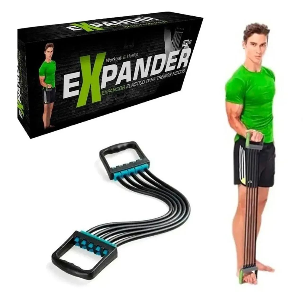 ELÁSTICO EXPANSOR PARA EXERCÍCIOS DE FORTALECIMENTO 